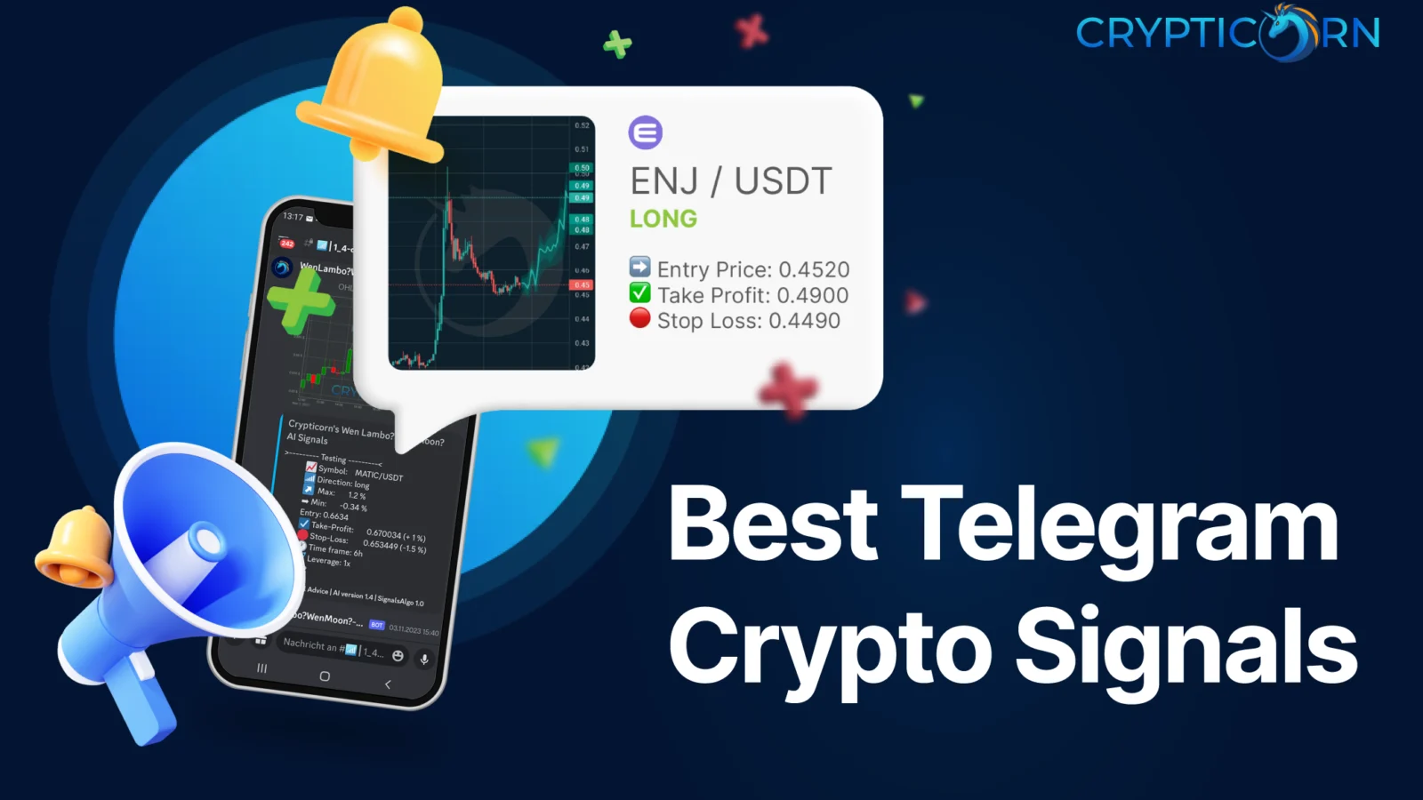 Best Telegram Crypto Signals for profitable trading with AI