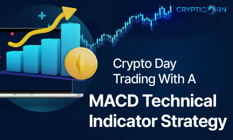 Crypto day trading with the MACD technical indicator for the crypto markets