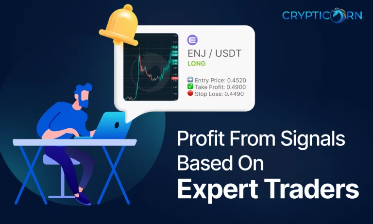 Learn how to profit from crypto signals based on Expert Traders Header Picture