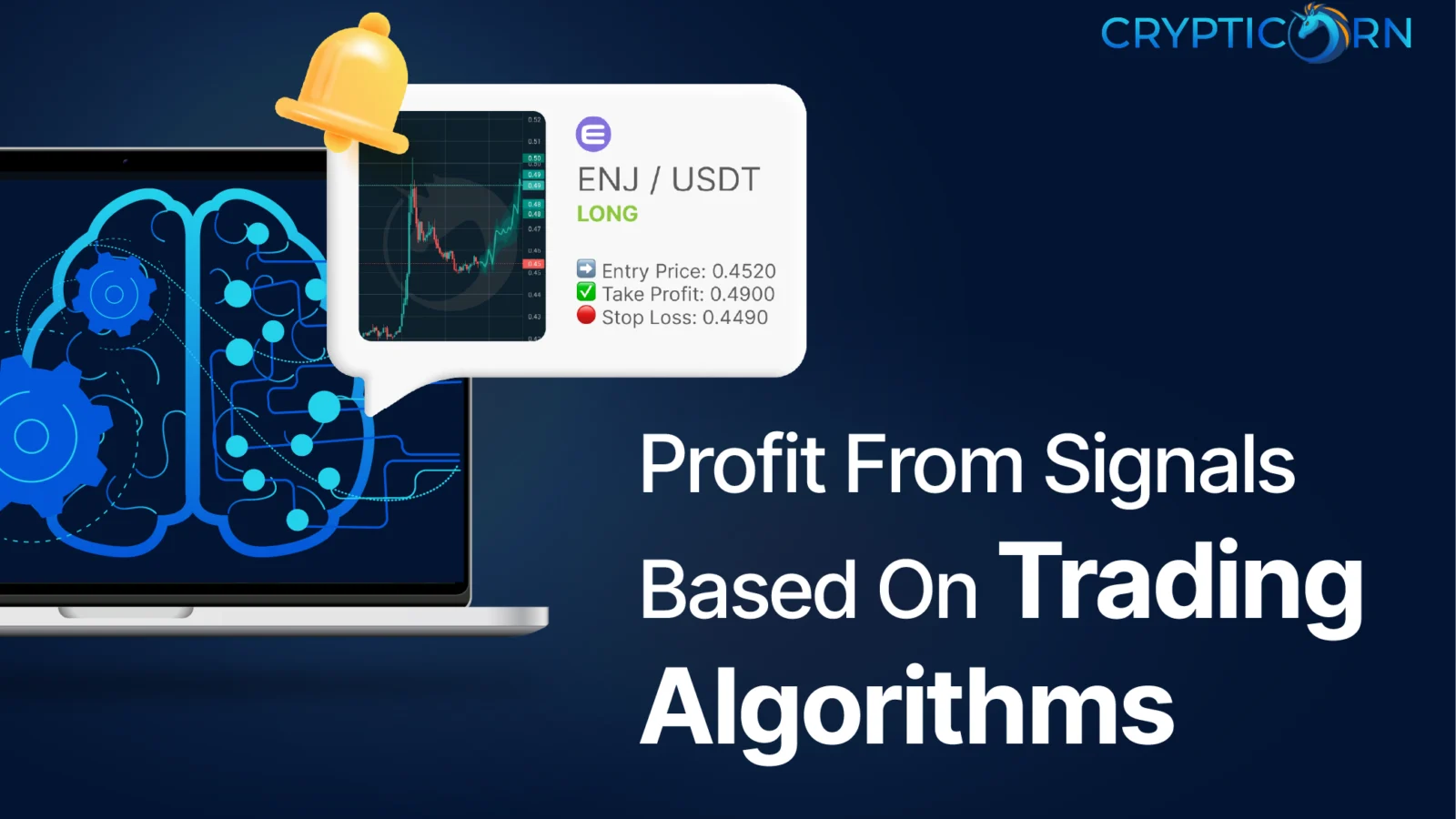 How Algorithmic Trading Signals Work in Crypto to profit from Signals based on Trading Algorithms Header Picture