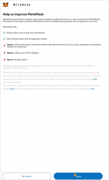 Set-up your MetaMask hot wallet ETH for Crypticorn's PinkSale - Part 4