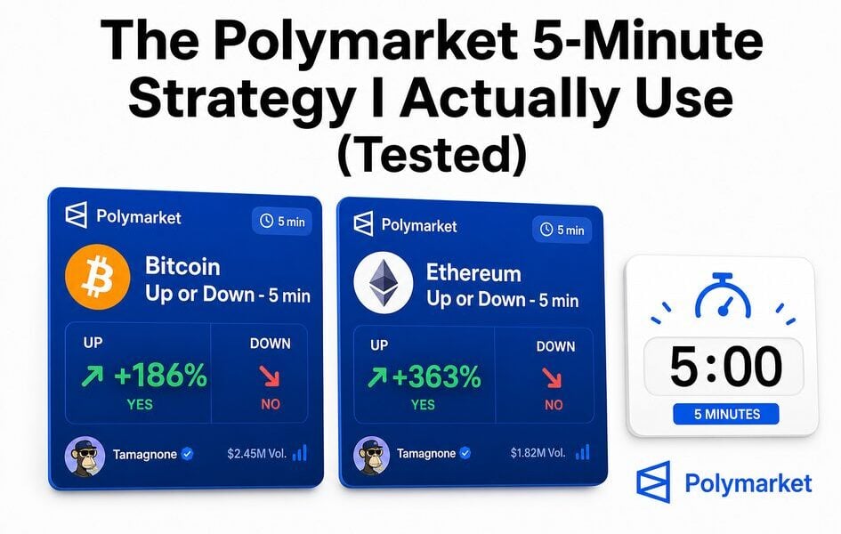 The Polymarket 5-Minute Strategy I Actually Use (Tested)