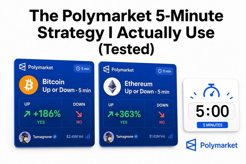 The Polymarket 5-Minute Strategy I Actually Use (Tested)