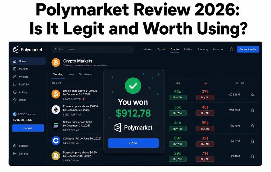 Polymarket Review 2026: Is It Legit and Worth Using?